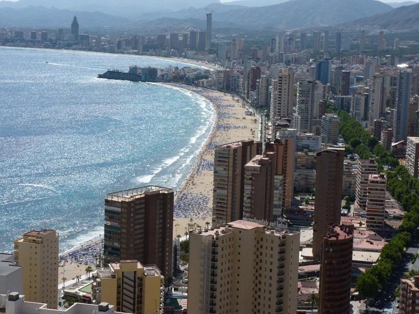 Apartmán Vista Al Mar Benidorm Exteriér fotografie